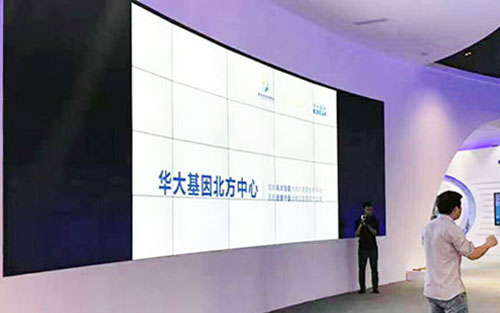 led拼接屏能做弧形嗎？